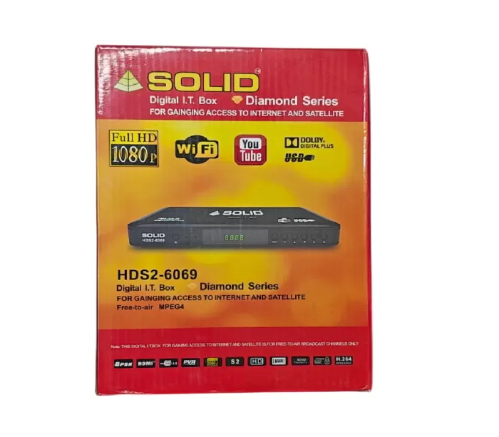 SOLID HDS2-6069 DIGITAL I.T Set-Top BOX